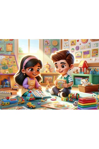 Art Çocuk Oyun Zamanı 200 Parça Puzzle