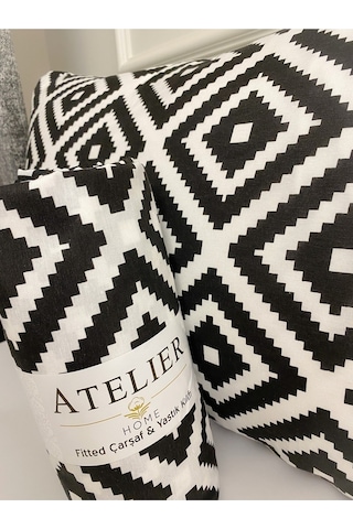 Çift Kişilik Ranforce Lastikli Çarşaf Takımı + 2 Yastık Kılıfı 160x200