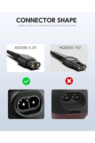 Philips Tıraş Makinası Adaptörü 4.3v