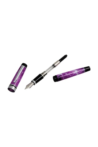 Monteverde Prima Fountain Pen Purple Swirl - B Çok Renkli