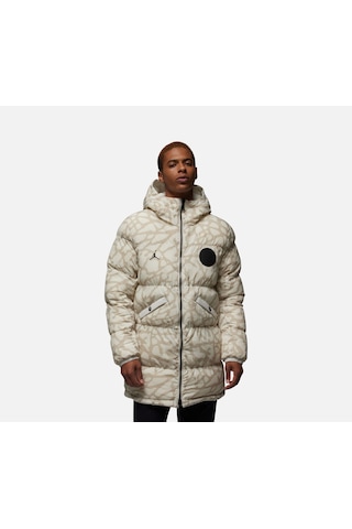 Nike Jordan Paris Saint-germain Çift Taraflı Erkek Parka-sportxoutlet Bej