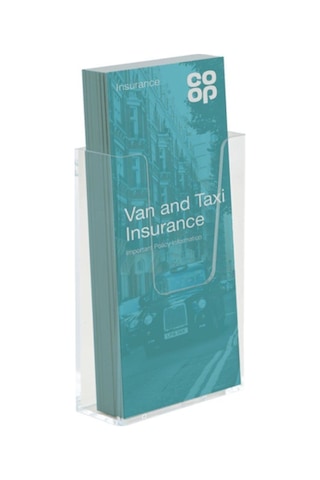 1/3 A4 Duvar Tipi Tekli Broşürlük 20lu Paket