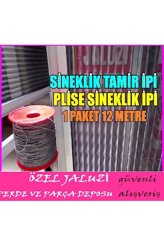 Plise Sineklik Ipi-Pileli Sineklik Ipi-Sineklik Ipi-Sineklik Ip