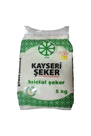 Kayseri Şeker Kristal Toz Şeker 5 KG Kayseri Şeker Kristal Toz Şeker 5 KG