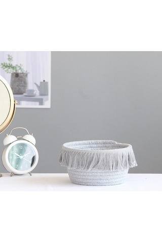 Pazly X Suntek Sepetleri Saklama Pamuklu Magideal Halat Gri Çok Cm Amaçlı 16 10 - Fs Gri