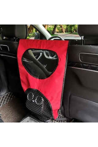 Tongxida Araba Arkası Pet Çocuklar İçin Caydırıcı Koltuk Bariyeri Siyah Saklama Torbaları