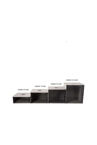 LEGEND 4U DUVAR TİPİ SOHO RACK KABİNET W=530MM D=400MM SİYAH