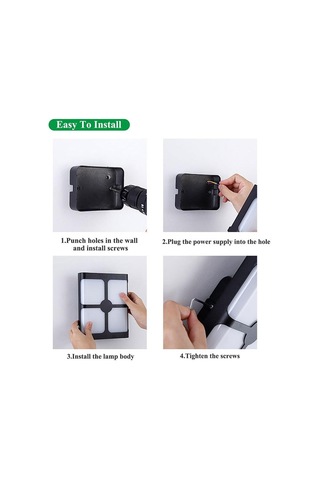 Led Su Geçirmez/su Geçirmez Değil Duvar Lambaları 6w 12w Duvar Işıkları Ev Bahçe Otu Odası Ac85-265v Dış Aydınlatma Aplik 56518777 Siyah