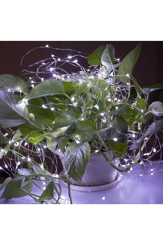 Tongxida 22m 200 Led Güneş Enerjili Ev Bahçe Bakır Tel Dize Peri Işığı Açık Hava Noel Partisi Dekoru Şerit Lamba Beyaz Işık Beyaz Işık