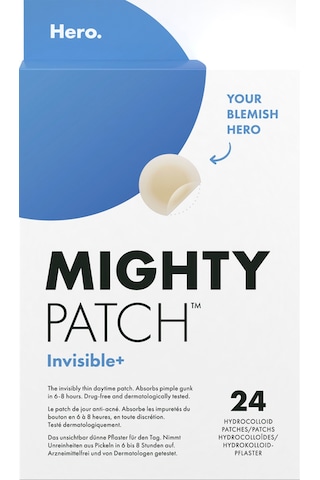 Hero Mighty Patch Görünmez+ Sivilce Karşıtı Gündüz Hidrokolloid Bant 24'lü
