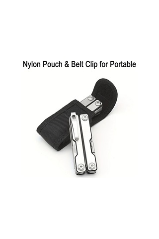 Xuweiwei Iso Bıçak Tutacağı Değiştirilebilir Bıçaklı Katlanabilir İğne Burun Pense Yüksek Hassasiyetli Paslanmaz Çelik Araba Tamir Aracı