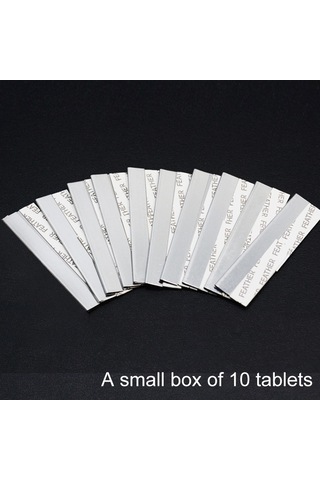 Sones 10 Adet Profesyonel Kuaförlük Aletleri Kazıyıcı Bıçak Kaş Düzeltici Tıraş Kaşıma Saç Tüy Bıçağı Gümüş