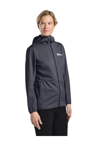 Jack Wolfskın Jack Wolfskin Feldberg Hoody Kadın Mavi Softshell 1388 Lacivert