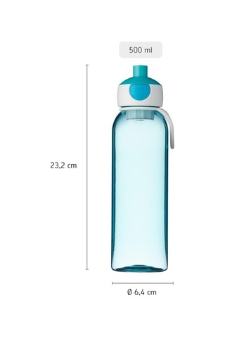 Mepal Water Bottle Pop Up Campus Su Şişesi Su Şişesi 500 Ml - Kır Diğer