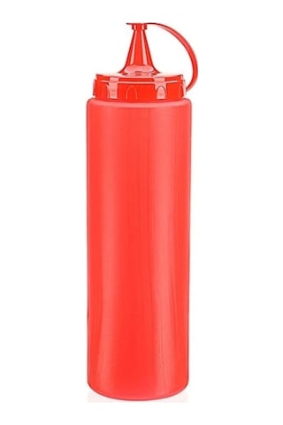 Ketçap Şişesi - 1000ml Dev Boy Kırmızı 3 Adet 1247956
