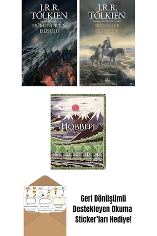 Númenor Un Düşüşü + Beren İle Luthien + Hobbit Özel Ciltli Baskı