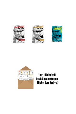 Manhattan'da Üç Oda + Ormandaki Deli + Georges Simenon Türkiye'de + Okuma Sticker'ları