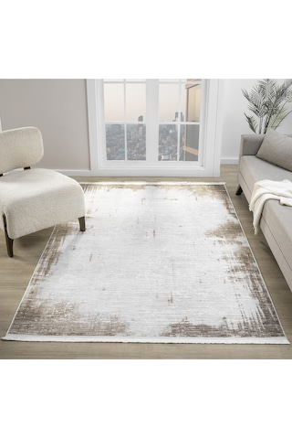 Mariesse Home Aspendos Akrilik Dokuma Salon Mutfak Koridor Kesme Yolluk Dokuma Makine Halısı Aspendos02 5120-kahve