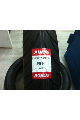 Anlaş 110/80-17 MB-34 57P Tubeless 110 80 17 2024 Üretimi Taze