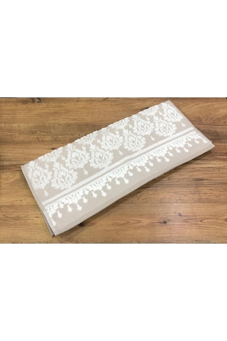 2 Li Özdilek %100 Pamuk Tappeto El Yüz Havlusu 50 X 90 Krem