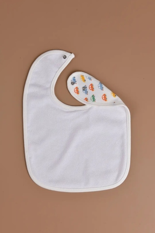 E&f Store Sıvı Geçirmez Mama Önlüğü - Renkli Arabalar Çok Renkli