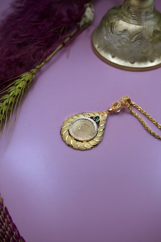 Tc. Darphane 22 Ayar Çeyrek Altınlı 14 Ayar Altın Kolye