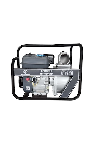 Ayforce Ay-80 Su Motoru 3'' Yüksek Basınc 3 Inc Benzinli Su Motoru 40 Metre Dik Basınç