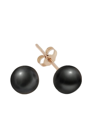 Sirius Modern Siyah İnci Küpe 0845E0003