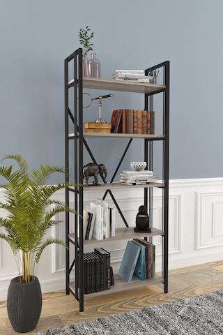 Wood House Ayaz Kitaplık