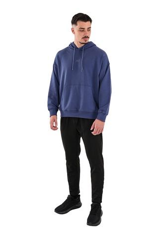 Musclecloth Elite Oversize Kapüşonlu Sweatshirt İndigo Lacivert