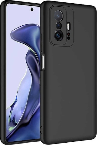 Xiaomi Mi 11t Pro 5g Kılıf Zore Mara Lansman Kapak Siyah