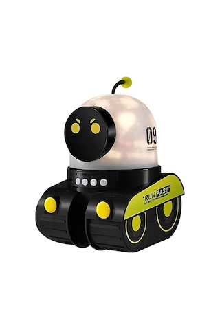 Çocuklar İçin Eğitici Ve Eğlenceli Robot Temalı Projektör Gece Lambası Diğer