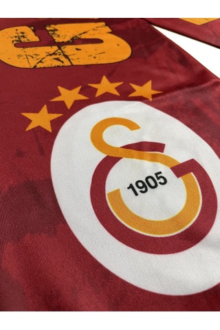 Galatasaray Lisanslı Kırmızı Şal Atkı