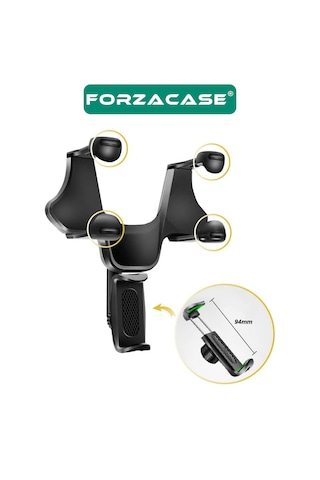 4-6.2 İnç 360 Derece Araç İçi Dikiz Aynası Telefon Tutucu - Fc977
