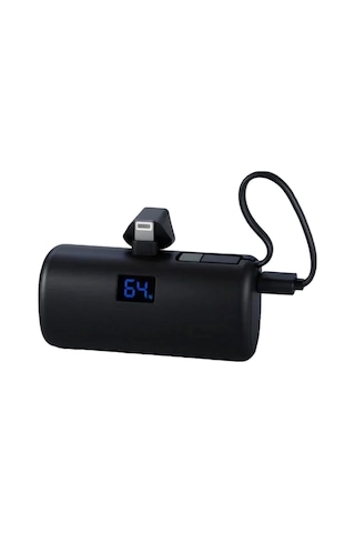 Eıma P23 Lightning Mini Powerbank 4500 Mah Taşınabilir Hızlı Şarj Beyaz