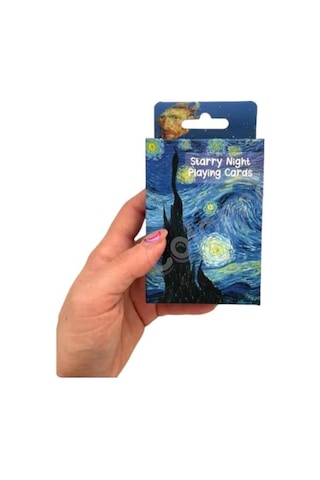 İskambil Kağıdı Starry Night Poker Oyun Kartı 54 Adet İskambil Destesi
