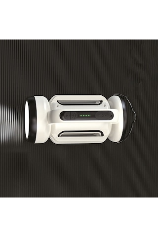 PANTHER PT-8823 USB ŞARJLI EL FENERİ Beyaz