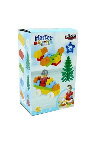 Pilsan Aksesuarlı Master Bloklar 24  Parça