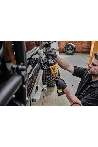 Dewalt DCM848N 18V XR Kömürsüz 125MM Eksantrik Orbital Dönüşlü Polisaj Makinesi Aküsüz