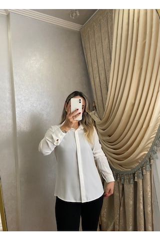 İlayla Beyaz Gömlek