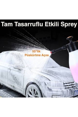 Coofbe Yüksek Basınçlı Araç Yıkama Sabun Köpürtücü Spreyi Araç Ot