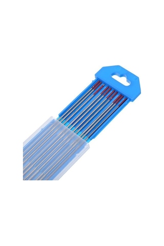 Kırmızı Tungsten Elektrod Argon Iğnesi 2.0X175 Mm - 10 Adet