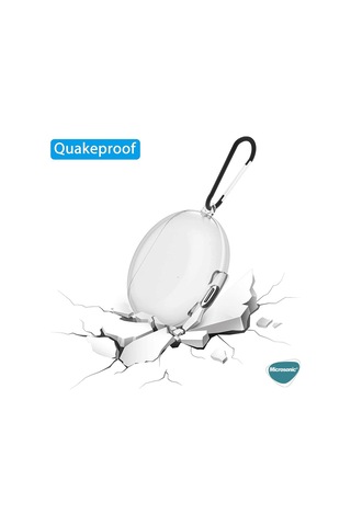 Microsonic Huawei FreeBuds 4i Kılıf Transparent Clear Soft
