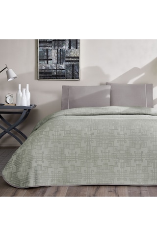 Taç Jakar Vıgnes Çift Kişilik Pike Takımı Antrasit 000000001000050042 Antrasit