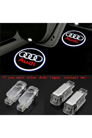 Audi A6 Kapı Altı Logo Hayalet Logo 2000 Model Sonrası