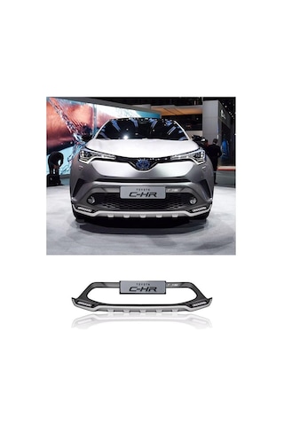 Toyota Uyumlu Chr Ön Arka Tampon Koruma Difüzör 2016-2018 Model Arası