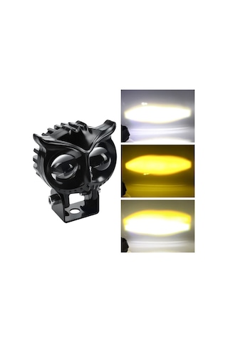 Offroad Sis Lambası 40w Beyaz-amber Çakarlı 12-30v / Lass295