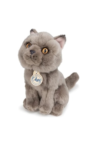 Bon Ton Toys B.t. Chaps Freddy The British Shorthair Kutulu Peluş Oyuncak 17 Cm - 7'' 32179007 Gri