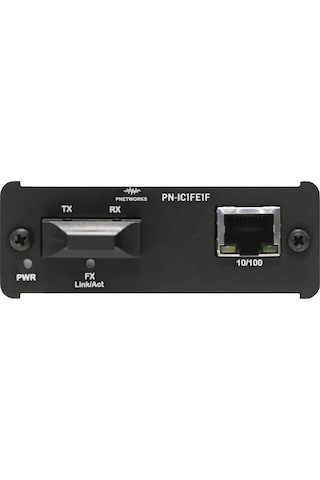 Pnetworks Pn 1Fe1F 10/100 Basetx 100 Basefx Media Converter