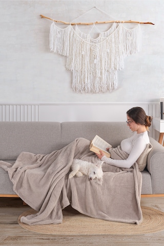 Amor Wellsoft Tv Battaniyesi 150x200cm Peluş Polar